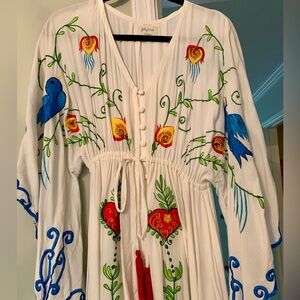 Fillyboo embroidered maxi dress